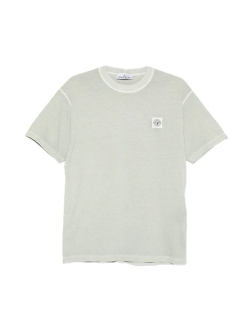 Stone IslandT-shirt con applicazione logo verde Stone Island | L1S152100026S0057V0155